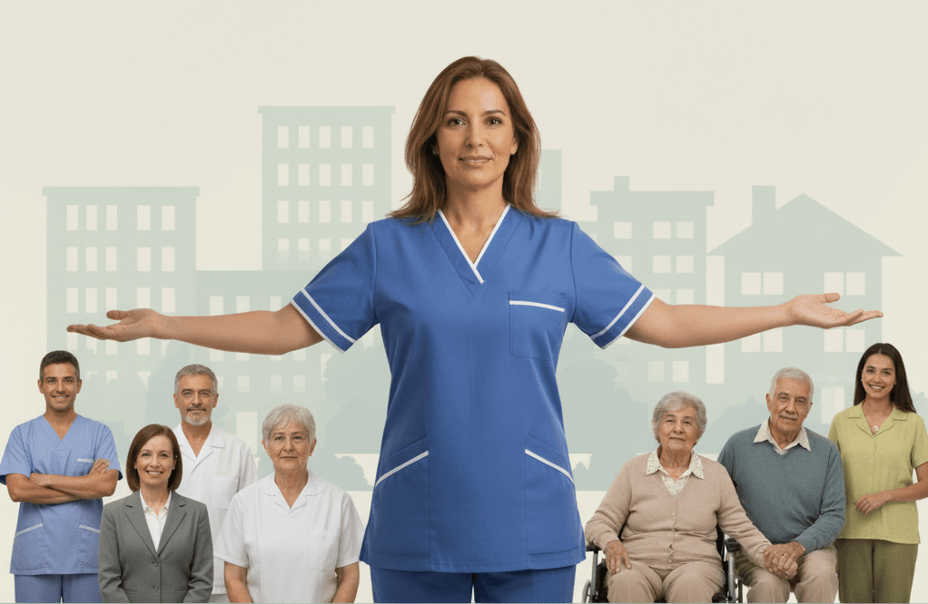 Liderazgo de mandos intermedios en el ámbito sociosanitario: en el corazón de los cuidados.